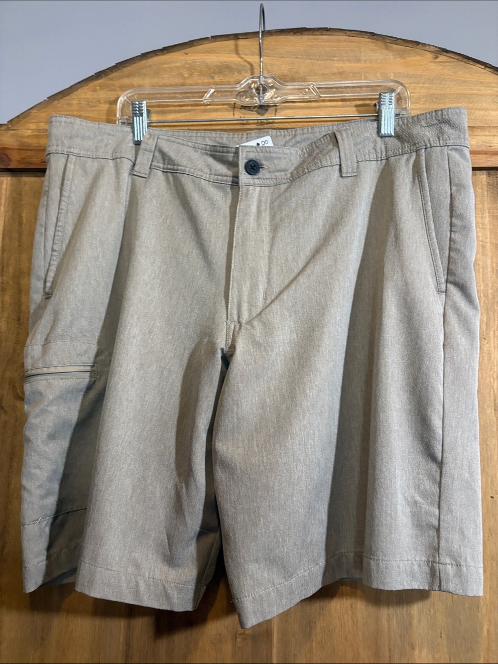 Magellan Outdoors Taupe Khaki Shorts - Lightweight Everyday Chinos